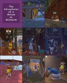 All eight of the first Millheim Mouse cartoons.