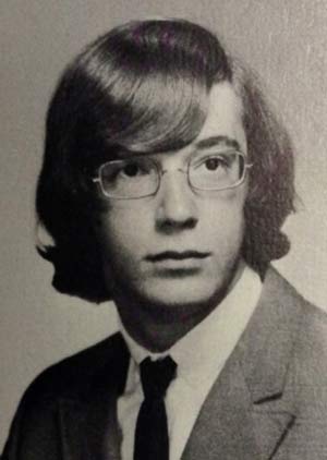 Senior picture from July of 1969